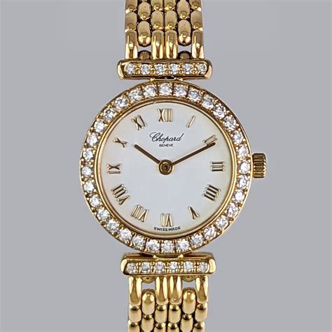 chopard happy diamond watch replica|vintage chopard ladies diamond watches.